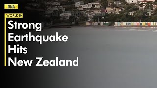 Strong earthquake of magnitude 61 hits New Zealand after Cyclone Gabrielle [upl. by Darrej]