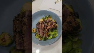 Easy Marinated Seared Ahi Tuna Recipe shorts [upl. by Lavotsirc323]