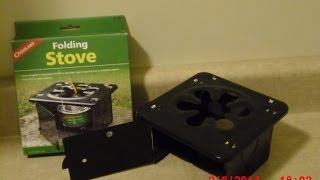 Coghlans Folding Stove Review [upl. by Sterne]