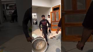 Kuva pujan ki tayari😍Skinny to fit Day15 minivlog shortvideo vlog trending family india [upl. by Reinold308]