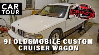 91 Oldsmobile Custom Cruiser Wagon  FOR SALE [upl. by Aerdnaed]