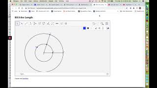 Edmentum Geometry  Relating Arc Length and Area to Radius part 1 of 2 [upl. by Anayra749]