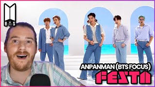 BTS FESTA 2024 ANPANMAN Stage Cam  BTS Focus  REACTION [upl. by Enyrehtac814]