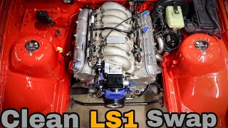 LS Swap Final Install in my BMW  E36 LS1 Swap Pt 10 [upl. by Grados]