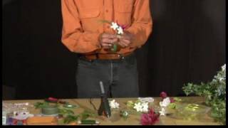 Making Silk Corsages amp Boutonnieres  Adding Flowers to Silk Corsages [upl. by Geiger]