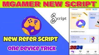 Mgamer Refer Script  Mgamer coin trick  mgamer unlimited coin trick [upl. by Adnhoj891]