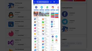 How To Create Professional Apps Downloading Website  FREE website templates  shorts  shortvideo [upl. by Slosberg]