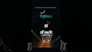 Nightmare Sans VS The Knight  Underverse vs Hollow Knight shorts hollowknight undertaleau [upl. by Irita]