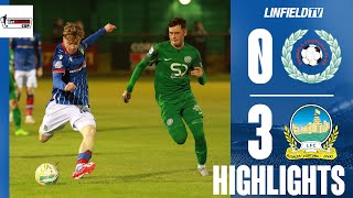 MATCH ACTION  NIFL BetMcLean Cup  Dundela v Linfield 11024 [upl. by Ala]