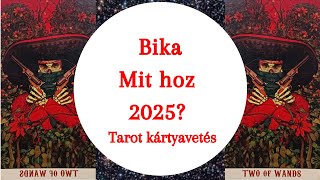 Mit hoz 2025 Általános tarot kártyavetés bika horoszkóp jegy részére [upl. by Nicolea911]