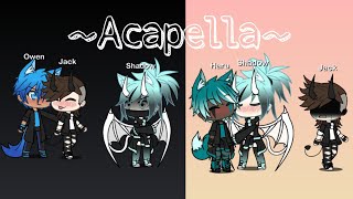 AcapellaGacha LifeGLMVNearly at 1000 subs woohooNew intro again lolz [upl. by Atneuqal]