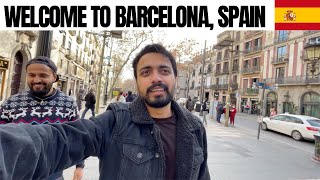 First IMPRESSION of SPAIN  BARCELONA [upl. by Laws832]