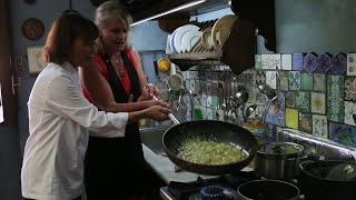 Recipes from a kitchen in Sicily Arancini and pasta with pistachio [upl. by Dielu312]