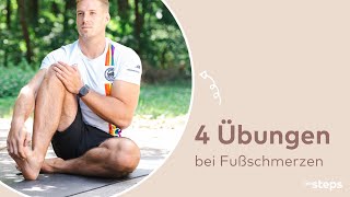 4 Übungen gegen Fußschmerzen [upl. by Aldous]