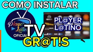 PLAYER latino en tu SMART TV  GRt¡S [upl. by Kally]