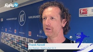 Frank Fürniß  Karlsruher SC II  zum Spiel vs 1 Göppinger SV im FuPatvInterview am 242017 [upl. by Valeria745]