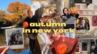 New York City vlog 🍂 cute shops central park cozy fall days in my thirties [upl. by Selassie185]