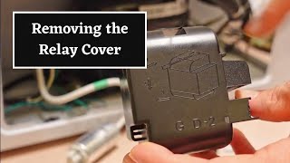 How to Remove the Start Relay Cover  For My Deep Freezer [upl. by Perni576]