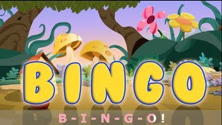 BINGO song with lyrics  Nursery Rhymes by EFlashApps [upl. by Mona]