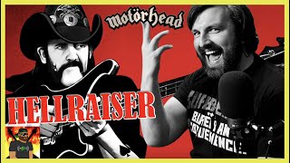 The Power of LEMMY  Motörhead  Hellraiser Official Video  REACTION [upl. by Chura615]