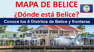 Mapa de Belice [upl. by Anniahs]