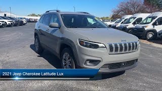 2021 Jeep Cherokee Latitude Lux Sport Utility Toledo Carleton Sylvania Temperance Petersburg Or [upl. by Arron906]