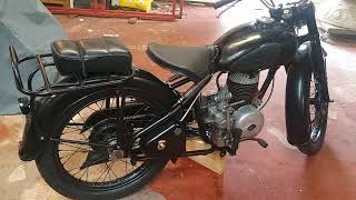 1954 Salira Z150 with Villiers 197cc [upl. by Atisusej]