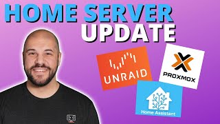 My Home Server Update  Unraid Proxmox HomeAssistant and More [upl. by Knitter658]