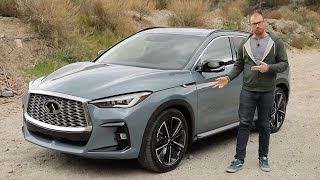 2022 Infiniti QX55 Test Drive Video Review [upl. by Mw869]