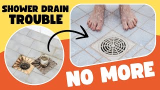 What to Do When Your Shower Drain Is Clogged [upl. by Amelie]