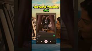 😱 WAIT FOR THE TRANSITION 🤯😍 Coldest Spotify Transitions Part 15 shorts [upl. by Judie]