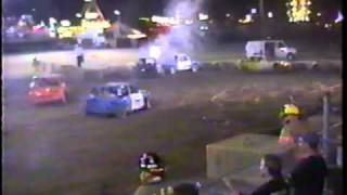 Medina county fair demo derby compact 2000 [upl. by Sigismundo]