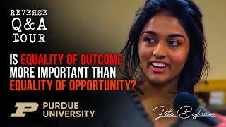 Equality of OUTCOME vs Equality of OPPORTUNITY  Purdue University [upl. by Irwinn]