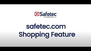 Safetec Shopping Feature Tutorial [upl. by Acirema]