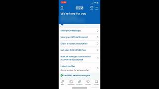 NHS app  Repeat Prescription Ordering [upl. by Moth]