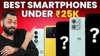 Top 5 Best Smartphones Under ₹25000 Budget ⚡ April 2024 [upl. by Hayn]