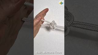 39 How to Tie aDiamond Knot on a Paracord Rope Tutorial Macrame shorts rope tricks diyideas [upl. by Nohtan]