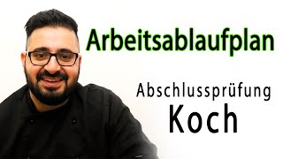 Abschlussprüfung Koch Arbeitsablaufplan [upl. by Dihsar]