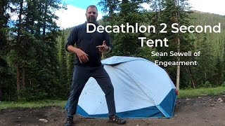 Decathlon Quecha 2 Seconds EASY Tent  NEW Quick Set Up Tent [upl. by Towrey]