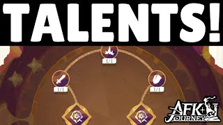 Reviewing ALL Faction Talent Tree SKILLS CeleHypo Tree Is TOO STRONG AFK Journey [upl. by Kila]