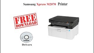 Samsung Xpress M2070  Free Drivers [upl. by Philbrook]