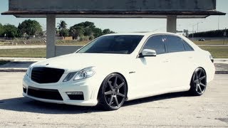 MercedesBenz AMG E63 on 20quot Vossen VVSCV7 Concave Wheels  Rims [upl. by Katusha423]