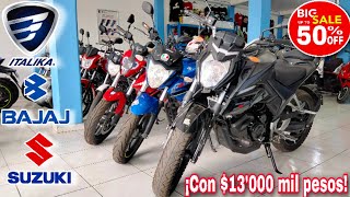 ¡Comprando Motos con 13 mil Pesos😱 Bodega de MotosMotoshop [upl. by Yeh]