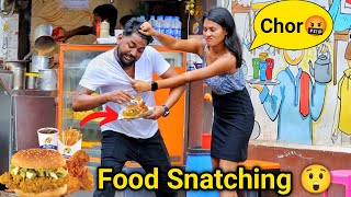 Ultimate Food Snatching Prank on Girls 😳😱 Part  2  Epic Reactions [upl. by Singer]