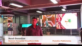 Pantallas Publicitarias Led VisualCom Chile [upl. by Giusto]