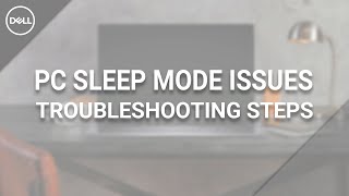 How to Wake Up Computer from Sleep Mode Windows 10 Official Dell Tech Support [upl. by Dedie]