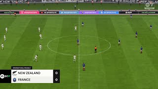 New Zealand U23 vs France U23 30072024 Olympic Games EA FC 24 [upl. by Lovato]