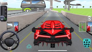 Brand New Red Color Car Is Ready For Parking  3d Driving Class  ios android  gameplay Cargame [upl. by Isabelle875]