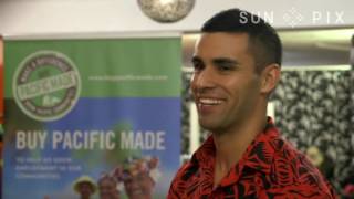 Tongan Taekwondo Athlete Pita Taufatofua [upl. by Neehahs]