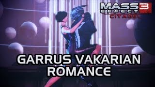 Mass Effect 3 Citadel DLC Garrus Romance All scenes [upl. by Graff]